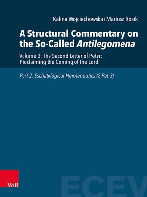 cover image of A Structural Commentary on the So-Called Antilegomena